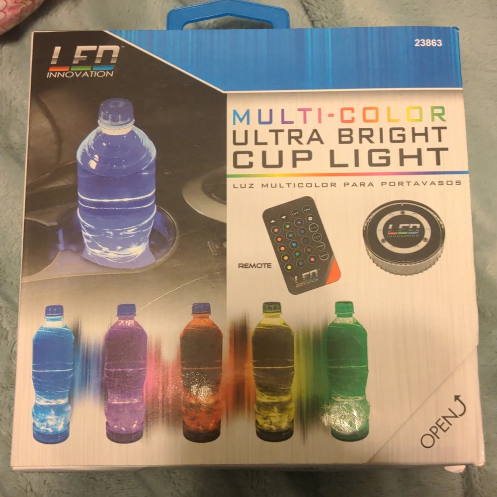 Multicolor ultra bright cup light NWT